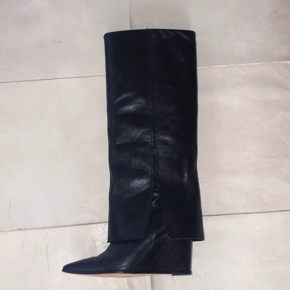 Foldover Knee Boots